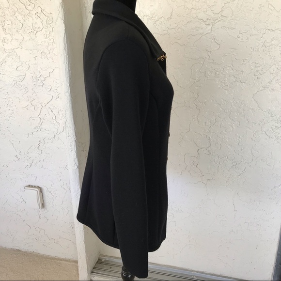 ✨Vintage France Petrovitch & Eva Robinson 100% Wool Blazer, Sz 44 (12) - Picture 4 of 10